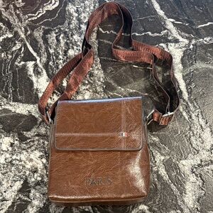Paris Brown Crossbody Bag